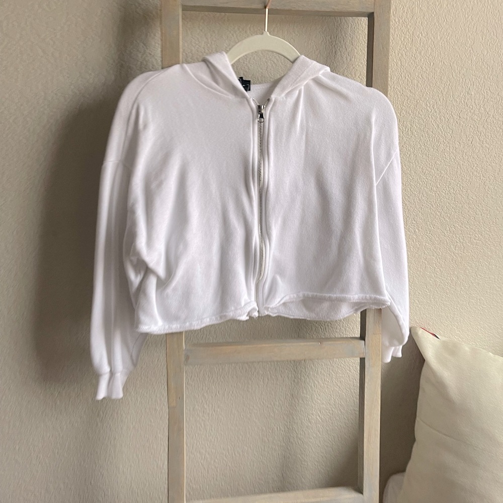 Target white crop sweater